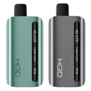 HQD Glaze Disposable Vape offering 15,000 puffs, available at Gorilla Vape in Fort Worth, Texas.