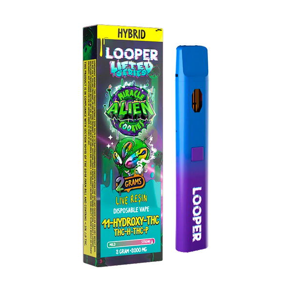 Looper Lifted Series Disposable Vape for sale at Gorilla Vape Fort Worth, Texas.