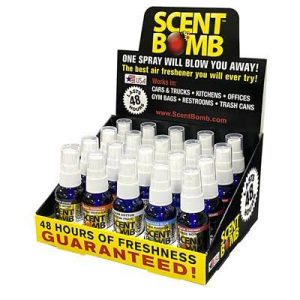 Scent Bomb Air Freshener Spray Bottles for sale at Gorilla Vape Fort Worth, Texas.