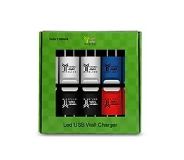 Y MAX LED USB Wall Charger for sale at Gorilla Vape Fort Worth, Texas.