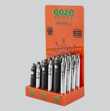 Ooze Twist Battery Display (24ct) available at Gorilla Vape in Fort Worth, Texas.