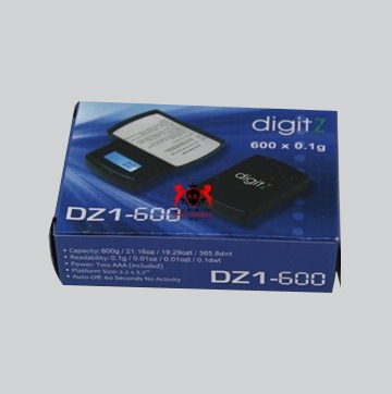 DigitZ DZ1-600 Digital Scale available at Gorilla Vape in Fort Worth, Texas.